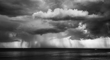 Photographie intitulée "Black Black sea" par Artem Lebedev, Œuvre d'art originale, Photographie numérique