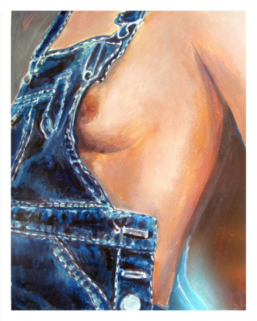 Artes digitais intitulada ""Sexy Jeans" Photol…" por Nancy Almazán, Obras de arte originais, Pintura digital