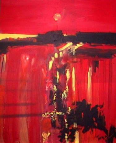 Painting titled "Rosso" by Luigi Torre, Original Artwork