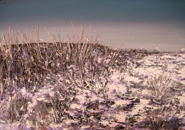 Pittura intitolato "Inverno 2" da Luigi Torre, Opera d'arte originale, Olio