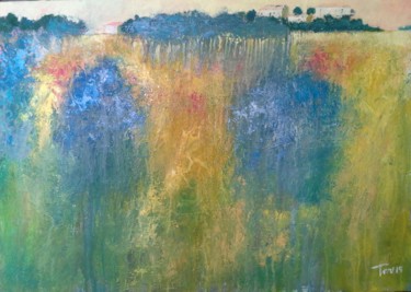 Painting titled "Paesaggio" by Luigi Torre, Original Artwork