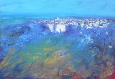 Painting titled "Paese" by Luigi Torre, Original Artwork