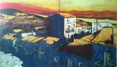Painting titled "dal convento" by Luigi Torre, Original Artwork