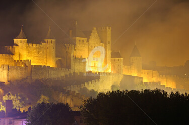 摄影 标题为“Carcassonne” 由Artenseo, 原创艺术品, 数码摄影
