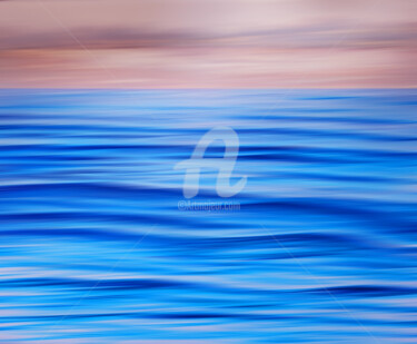 Digitale Kunst mit dem Titel "Abstraction marine -" von Artenseo, Original-Kunstwerk, Digitale Malerei