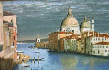 Painting titled "Venezia" by Artepignato, Original Artwork