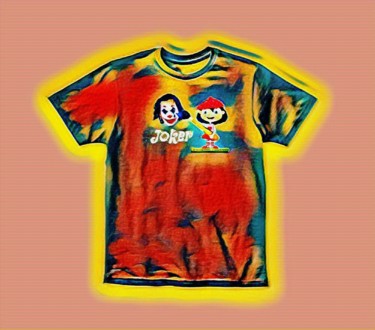 Joker. Arte digitale intitolato "Joker." da Antonio Romano, Opera d'arte originale, Pittura digitale