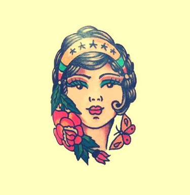 Volto di Tatoo. Arte digitale intitolato "Volto di Tatoo." da Antonio Romano, Opera d'arte originale, Pittura digitale