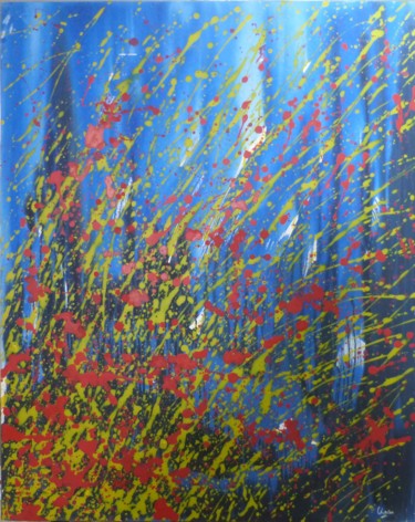 Malerei mit dem Titel "S4" von César Azevedo, Original-Kunstwerk, Acryl