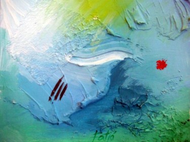 Pintura titulada "Montaña" por Art Fatjo, Obra de arte original, Oleo