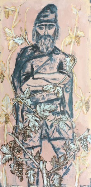 Картина под названием "Abstinence" - Daciana, Подлинное произведение искусства, Акрил Установлен на Деревянная рама для носи…