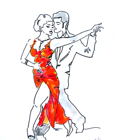 Painting titled "tango-045.jpg" by Sara, Original Artwork