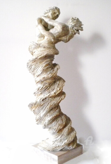 Sculpture intitulée "Ivressence" par Sylviane Bernardini, Œuvre d'art originale, Argile