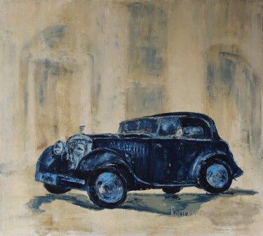 The beginning of the century Peinture intitulée "The beginning of th…" par Alla Preobrazhenska-Ronikier, Œuvre d'art originale, Huile Monté sur Châssis
