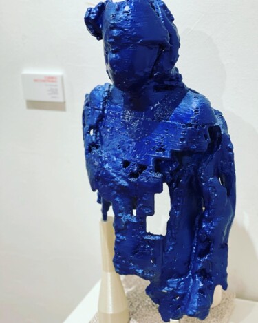 Escultura intitulada "Cuerpo deconstruido" por Alberto Tundidor Sanz, Obras de arte originais, Plástico