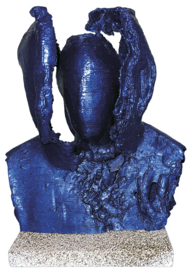 Skulptur mit dem Titel "El extraño que hay…" von Alberto Tundidor Sanz, Original-Kunstwerk, Kunststoff