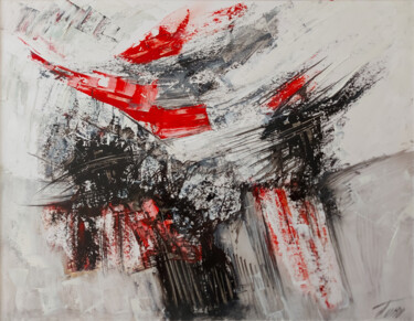 Composition-29 Peinture intitulée "Composition-29" par Arthur Avalyan, Œuvre d'art originale, Huile