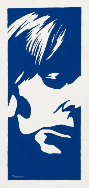 Peinture intitulée "BLUE" par Arthur Benjamins, Œuvre d'art originale, Acrylique