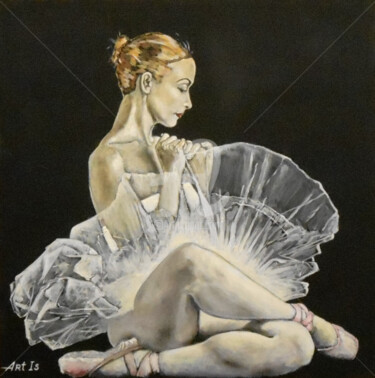 Painting titled ""Ballerina II" / SO…" by Arthuris, Original Artwork, Oil