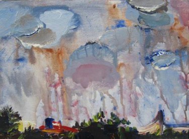 绘画 标题为“风云系列” 由王疆, 原创艺术品