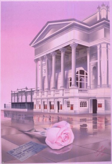 Peinture intitulée "Covent Garden Opera…" par Ian Rafferty, Œuvre d'art originale
