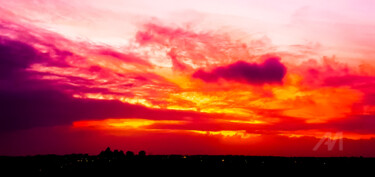 Amazing Sunset in Color 1 Art'IDAVER Grafika cyfrowa / sztuka generowana cyfrowo zatytułowany „Amazing Sunset in C…” autorstwa Idaver / Idawer, Oryginalna praca,…