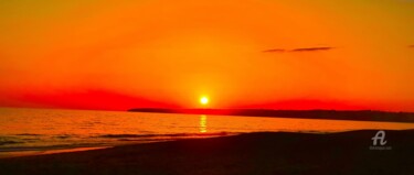 Photographie intitulée "Beautiful Sunset on…" par Idaver / Idawer, Œuvre d'art originale, Photographie numérique