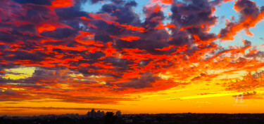 Photographie intitulée "Beautiful Sunset ov…" par Idaver / Idawer, Œuvre d'art originale, Photographie numérique