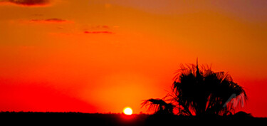 Beautiful Red SUNSET 17 Art'IDAVER Fotografia zatytułowany „Beautiful Red SUNSE…” autorstwa Idaver / Idawer, Oryginalna praca, Fotografia cyfrowa