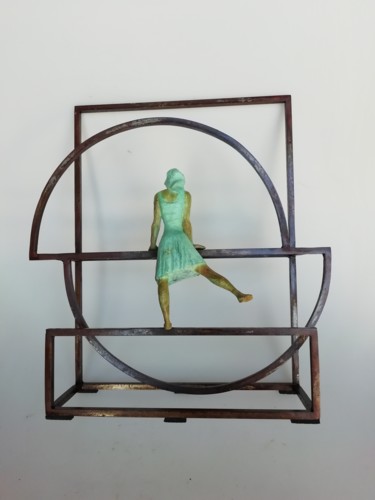 Small rosette Sculpture titled "Small rosette" by Artigas Planas, Original Art, Bronze