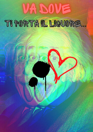 Arte digitale intitolato "Li Cuore" da Artina, Opera d'arte originale, Fotomontaggio