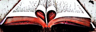 Disegno intitolato "Leggere è  amore" da Art Ire, Opera d'arte originale
