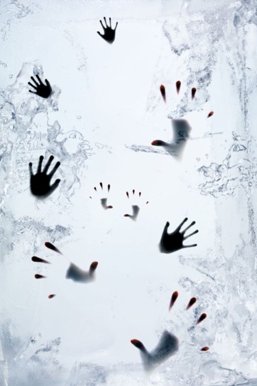 Photography titled "Ice hands" by Art Ire, Original Artwork