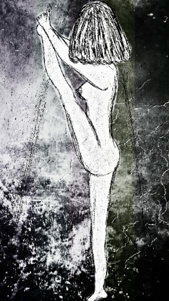 Drawing titled "DANCER" by Art Ire, Original Artwork, Digital Photography