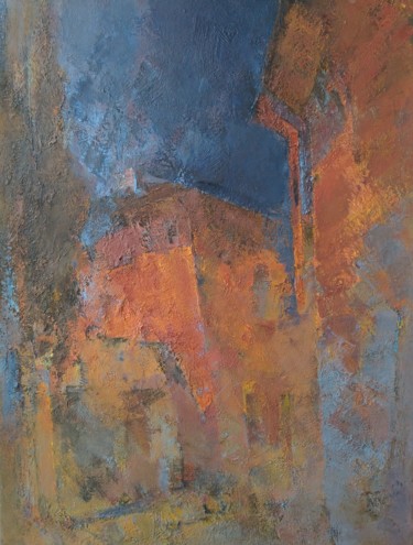 Pintura titulada "Gurzuf motive" por Arsen Abrarovich Rustamov, Obra de arte original, Oleo Montado en Bastidor de camilla d…