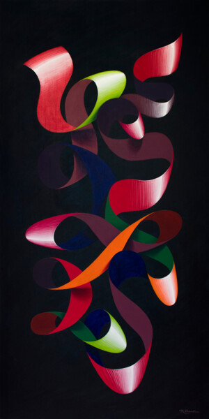 Automne Peinture intitulée "Automne" par Raphaël Gaudin, Œuvre d'art originale, Acrylique