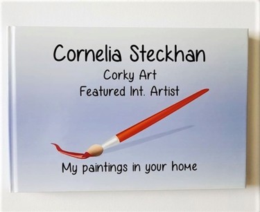 Peinture intitulée "my-art-book.jpg" par Artist Cornelia Steckhan, Œuvre d'art originale