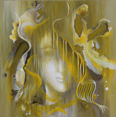 Malarstwo zatytułowany „Intiution” autorstwa Artist Nikki, Oryginalna praca, Akryl