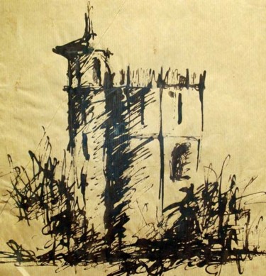 Dessin intitulée "Château craft" par Artistcrea, Œuvre d'art originale, Autre