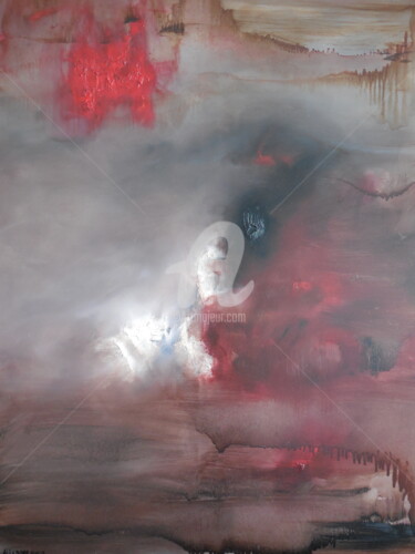 Peinture intitulée "sans titre" par Alexandra Fort, Œuvre d'art originale, Huile