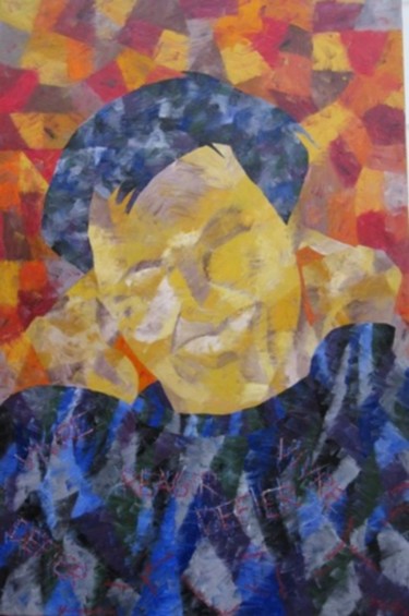 Peinture intitulée "Liberté d'expressio…" par Myriam L, Œuvre d'art originale