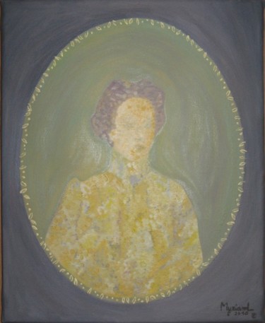 Painting titled "Portrait 1900 (2)" by Myriam L, Original Artwork