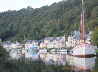 Photographie intitulée "Port-launay" par Michel Stephan, Œuvre d'art originale, Photographie numérique