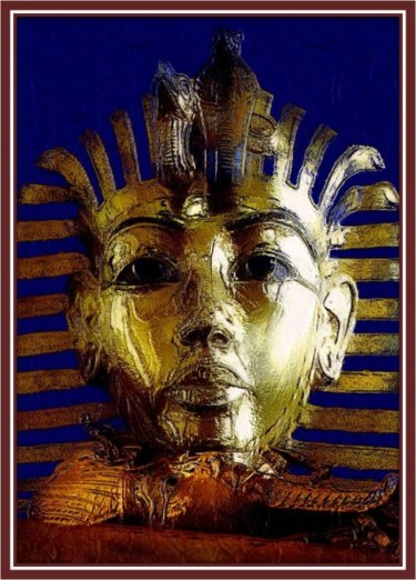 Arte digital titulada "EGIPTO TEXTURAS" por José Luis Hernández Zurdo, Obra de arte original, Otro