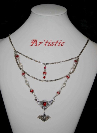 Artcraft titled "COLLIER  Médiéval/V…" by Ar'Tistic, Original Artwork, Jewelry