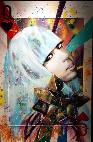 "LADY GAGA" başlıklı Tablo Artistikthanh tarafından, Orijinal sanat, Akrilik