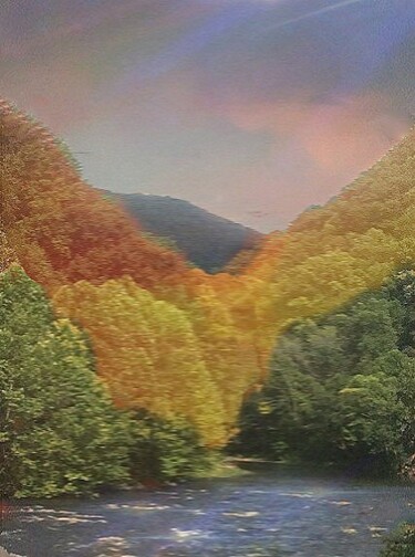 Digital Arts titled "Autumn's Maturing S…" by Artistry By Ajanta, Original Artwork, 2D Digital Work