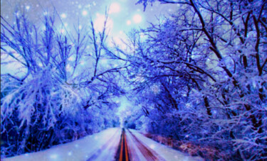 Photography titled "Blizzard" by Artistry By Ajanta, Original Artwork, Digital Photography
