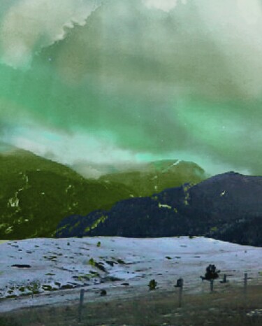 Digitale Kunst mit dem Titel "Lucky As Our Planet…" von Artistry By Ajanta, Original-Kunstwerk, 2D digitale Arbeit