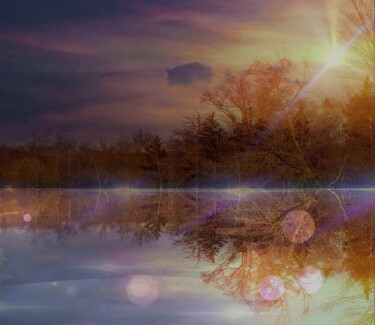 Photography titled "Sunset" by Artistry By Ajanta, Original Artwork, Digital Photography